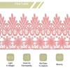 Unique Bargain Decorative Vintage Crochet Hollow Lace Ribbon for DIY Crafts - 3 of 4