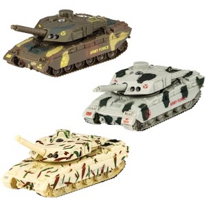Schylling Diecast Light & Sound Tank DCTLS (Assorted, One Per Purchase) - 1 of 1