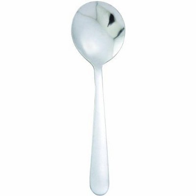 Windsor 18/0 24 Piece Stainless Steel Bouillon Spoons Set