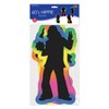 Beistle 60's Hippie Silhouettes by Beistle, 15.75" x 7"-8.75", (8/Pkg) Multicolored - 3 of 4