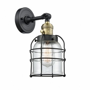 Bell Cage - 1 Light Wall Sconce In Traditional Style-12 Inches Tall and 6 Inches Wide - 1 of 1