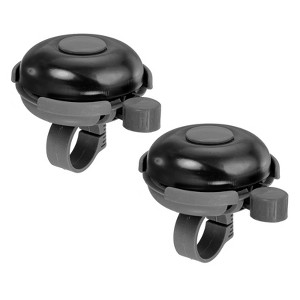 Unique Bargains Mountain Road Bicycle Accessories Loud Clear Sound Rotation Classic Bike Bells 2 Pcs - 1 of 4