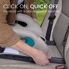 Britax UpNGo Click Backless Booster Car Seat with Rigid Latch - Gray - 3 of 4