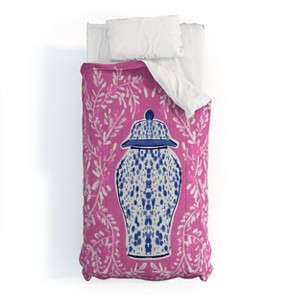 Deny Designs 3pc Twin/Twin XL Britt Mills Chinoiserie Comforter and Sham Set - 1 of 4