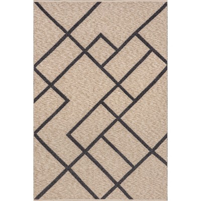 Nuloom Bronte Geometric Reversible Wool Blend Indoor Area Rug