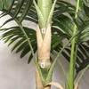 KTMBDW Artificial Palm Tree Tall Fake Palm Tree Indoor Decor Real Bark Design Palm Silk Floor Plant in Pot for Living Room Bedroom Decor - 3 of 4