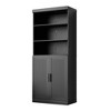 Large-capacity Glass Door Storage Cabinet, With A Stylish And Elegant Design Sense. It Is Both Practical And Beautiful - 3 of 4