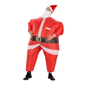 Inflatable Santa Adult Costume - 1 of 4