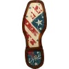 Women's Lady Rebel by Durango Women's Distressed Flag Embroidery Western Boot - 2 of 4