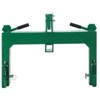 3 Point Quick Hitch Adapter, 3000 Lbs Lifting Capacity, Tractor Quick Hitch Adaptation to Category 1 & 2 Tractor with 5 Level Bolt, 2" Receiver Hitch - 3 of 4