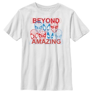 Boy's Spider-Man: Beyond Amazing 3D Masks T-Shirt - 1 of 4