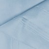 Luxury Sustainable Cotton 650 Thread Count Solid Sheet Set by Blue Nile Mills - image 4 of 4