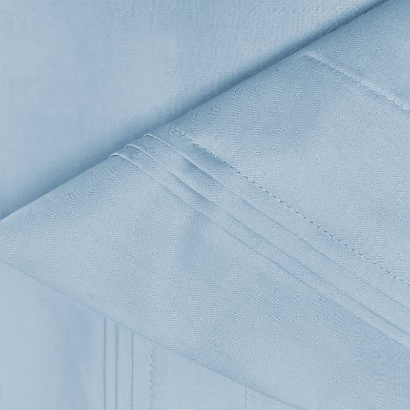 650-Thread Count Cotton Deep Pocket Sheet Set by Blue Nile Mills, 4 of 6
