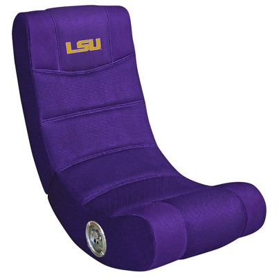 NCAA Imperial Video Game Chair with Bluetooth LSU Tigers