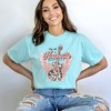 Simply Sage Market Women's Take Me To Nashville Winged Guitar Short Sleeve Garment Dyed Tee - 2 of 2