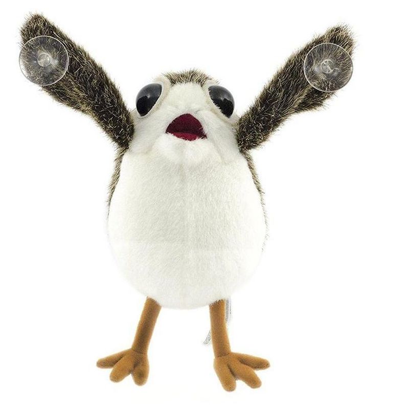Seven20 Star Wars Porg on Board Plush with Suction Cup, 1 of 4