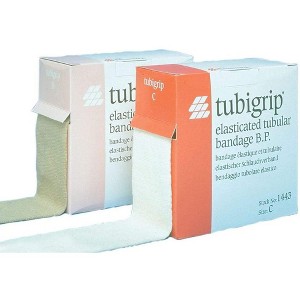 Molnlycke 1449 Tubigrip Tubular Bandage Size B Beige 2 1/2 in. x 10M (Each) - 1 of 3