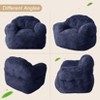 Bean Bag Chair, 39" Bean Bag Chairs for Kids Soft Beanbag Chair with Filler Included, Adult Bean Bag Couch Sofa with Armrests for Living Room Bedroom - 4 of 4