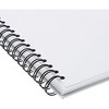 Paper Junkie Hardcover Scrapbook Wedding Guest Book Photo Album Square Spiral Bound Cardboard - 4 of 4