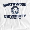 Northwood University Official Circle Logo Adult T Shirt, Athletic Heather - 2 of 4