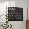 Flash Furniture Canterbury Wall Mount Magnetic Chalkboard Sign with Eraser, Hanging Wall Chalkboard Memo Board for Home, School, or Business - 4 of 4