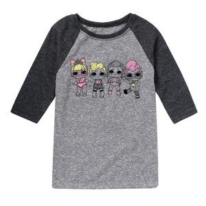 Boys' - LOL Surprise! - LOL Squad Raglan Graphic T-Shirt - 1 of 4
