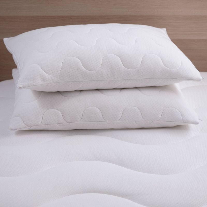 2pk Coolmax Pillow Protector - Allied Home, 1 of 6