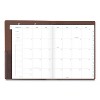Signature Collection Monthly Clipfolio, 11 x 8, Distressed Brown Cover, 13-Month: Jan 2026 to Jan 2027 - 2 of 4