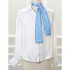 Allegra K Women's Skinny Scarves Polka Dot Cute Ribbon Hairband Neck Wraps Neckerchief - 2 of 4