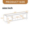 70.9'' Modern TV Stand for TVs up to 80 Inches, Entertainment Center with Open Compartment, TV Storage Cabinet with 2 Drawers - Leovsnove - 3 of 4