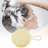 Unique Bargains Hangable Massage Hair Brush 4.33"x2.76"x1.38" Yellow 1 Pc - 2 of 4