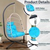 YOOCOZZ  Patio Egg Hanging Chair with Stand - 4 of 4