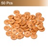 Unique Bargains Wooden DIY Craft Clothing Sewing Buttons 50 Pcs - 3 of 4