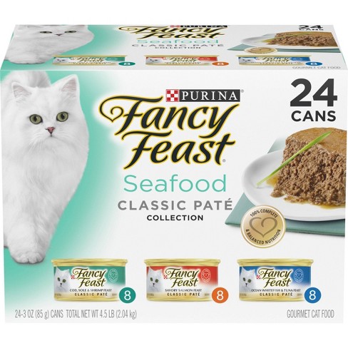 Fancy Feast Seafood Classic Wet Cat Food Target