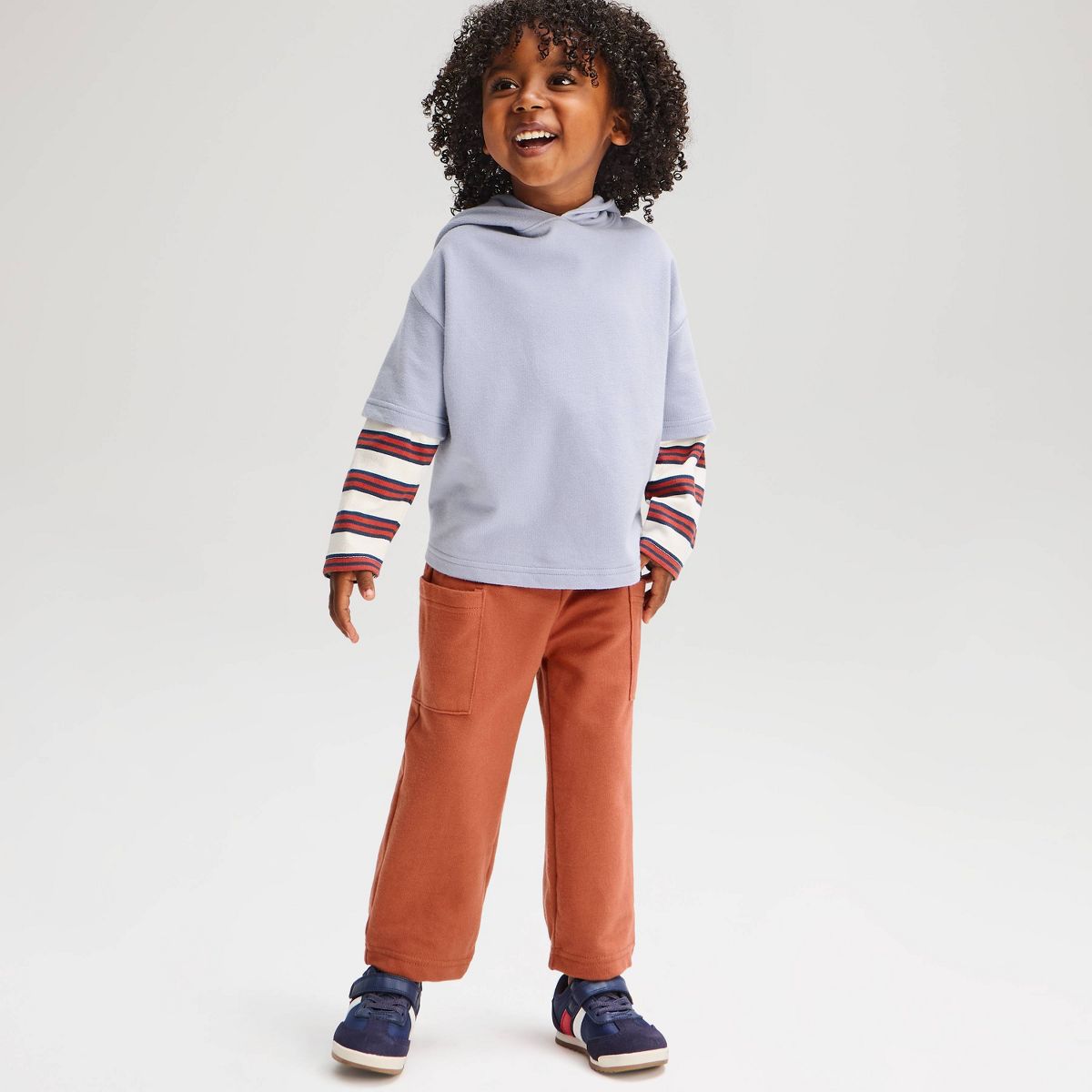 Toddler Boys' Hoodie Top and Pants Set - Cat & Jack™ - thumbnail 5
