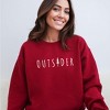 Simply Sage Market Women's Graphic Sweatshirt Embroidered Outsider Tree - 2 of 3