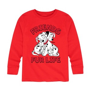 Boys' - 101 Dalmatians - Friends FUR Life Long Sleeve Graphic T-Shirt - 1 of 3