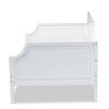 Twin Mariana Wood Daybed White - Baxton Studio: Unupholstered, No Box Spring Needed, Spot Clean - 2 of 4