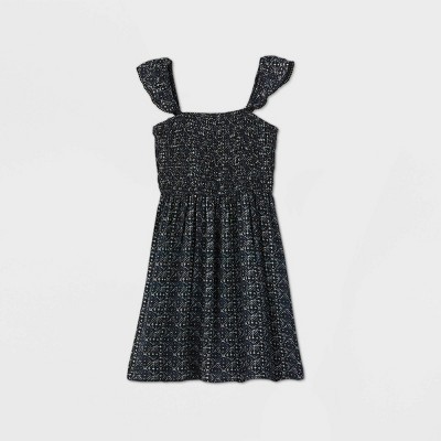 target girls black dress