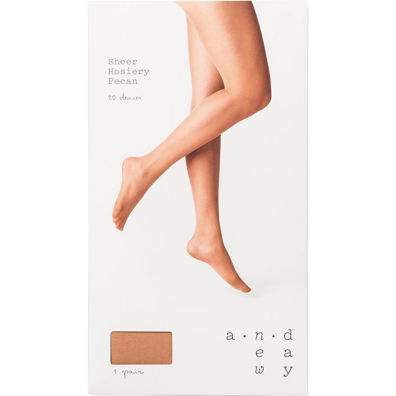 Women's 20D Sheer Tights - A New Day™, 2 of 3