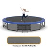 Okak 16FT Pumpkin Trampolines with Curved Poles, Outdoor Trampoline with Anti-Rust Coating, ASTM Approval Rebounder for Kids and Adults - 4 of 4