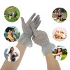 Unique Bargains Women's Floral Thin Sunblock Mittens 1 Pair - 4 of 4