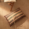 BDELITE DuoWeft Stripe Pillow for Home Décor  for Living Room, Bedroom, and Office, 24*16 Inch - 2 of 4