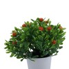 Unique Bargains Artificial Plants Mini Gypsophila Plastic 2.36"x2.36"x5.12" 1 Pc - 4 of 4