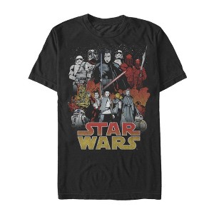 Men's Star Wars The Last Jedi Good and Evil T-Shirt - 1 of 4