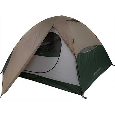 Green and Gray 6-Person Dome Camping Tent with Aluminum Poles