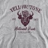 Men's Yellowstone National Park Bison Icon Pull-Over Hoodie - 2 of 4