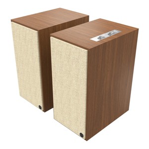 Klipsch The Nines Heritage Series Wireless Powered Monitors with 8" Woofer - Pair (Walnut) - 1 of 4