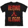 Boys' Star Trek Discovery Remain Klingon T-Shirt Black X Small - 2 of 4