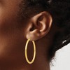 Black Bow Jewelry 2.5mm x 40mm 14k Yellow Gold Classic Round Hoop Earrings - 3 of 4